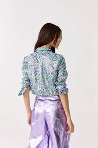 Lanhtropy - San Marino Metallic Linen Shirt