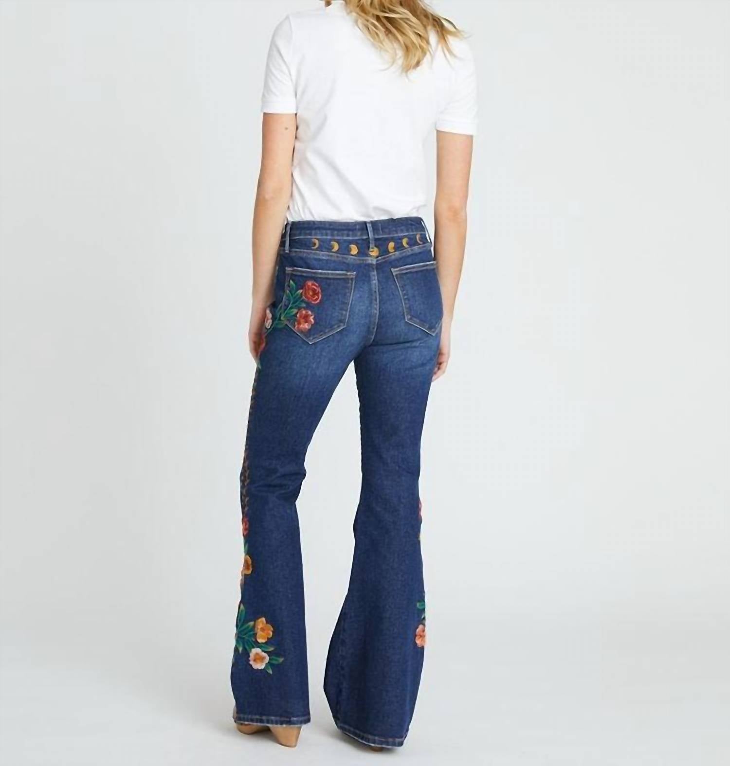 Driftwood - Ombre Etched Eva Jeans