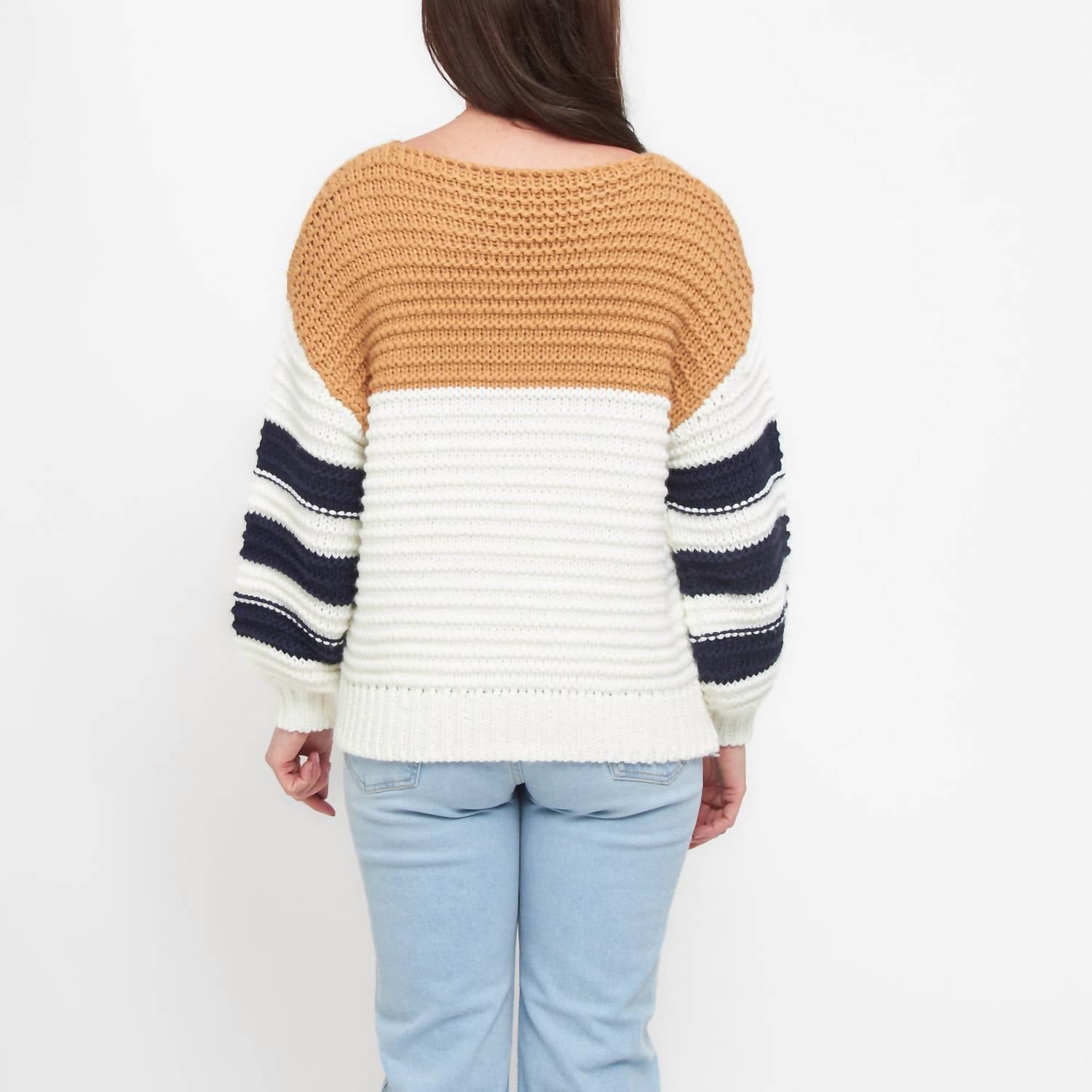 Elsie & Zoey - Kennedy Chunky Drop Shoulder Sweater