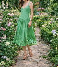 Moon River - Ivy Eyelet Dress