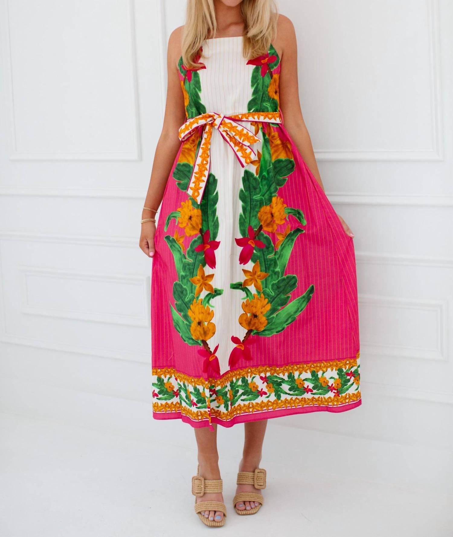 Maude Vivante - Andi Poplin Maxi Dress