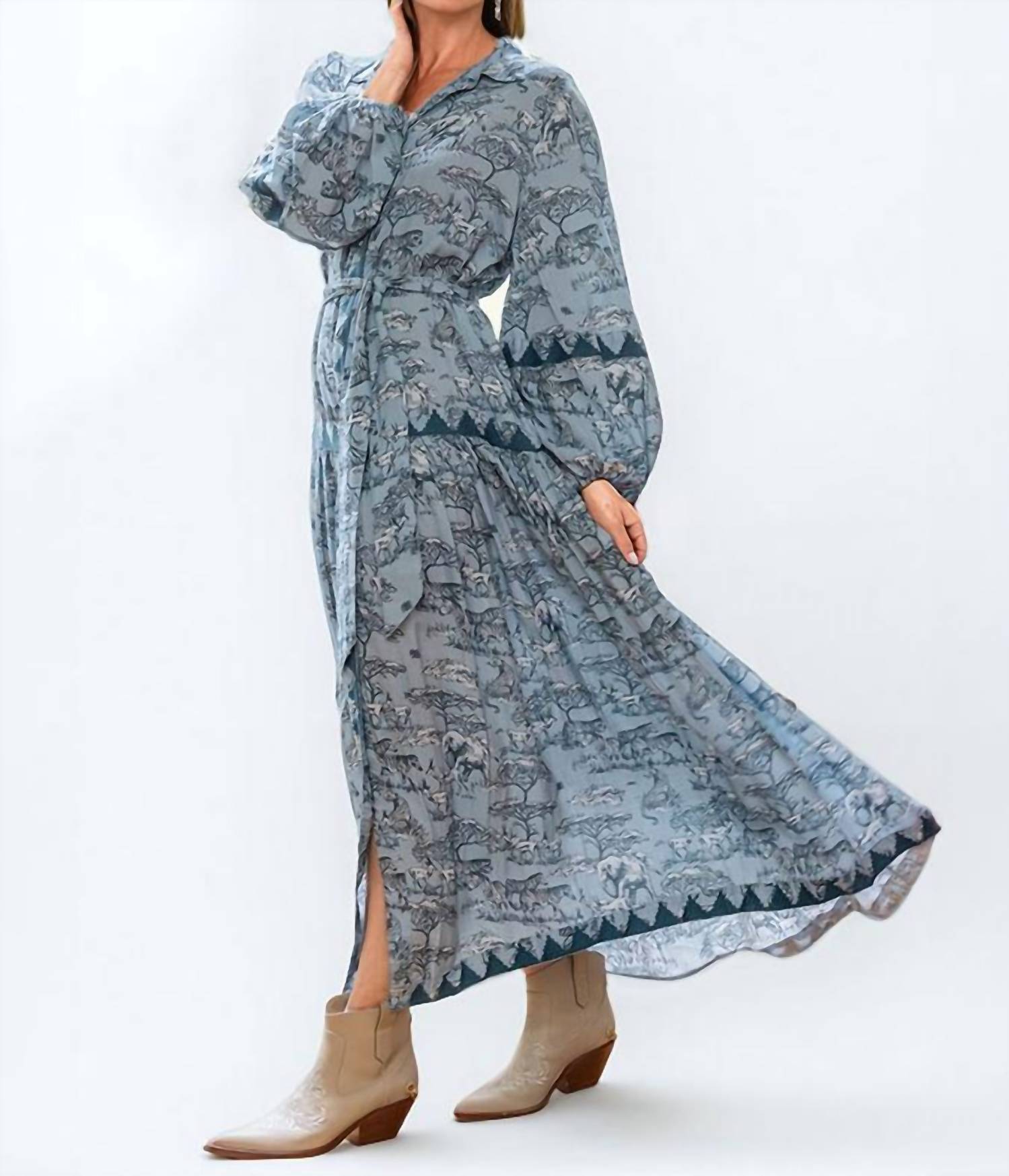 Miss June Paris - Lila Maxi Dress