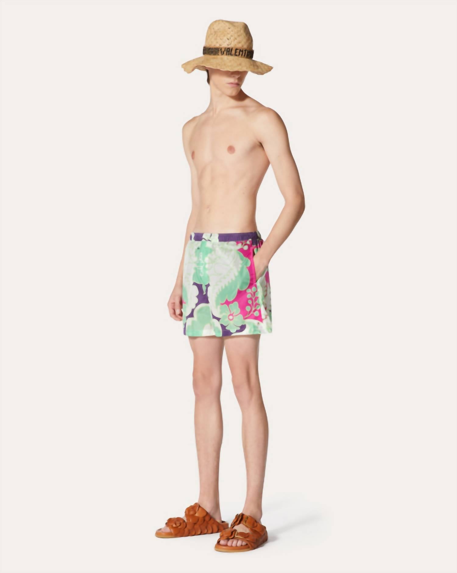 Valentino - World Arazzo Printed Swimwear Short
