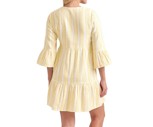 Tommy Bahama - Cotton Dobby Tiered Dress Cover Up Dress
