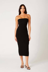 Nia - Emory Strapless Midi Dress