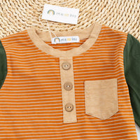 Okie + Lou - Boys Happy Harvest Pocket Tee