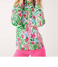Lilly Pulitzer - Eleni Zip-up Upf 50+ Jacket