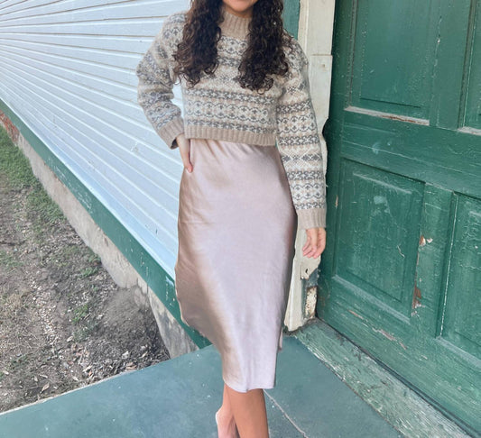 Design History - Lou Sweater Dress Set