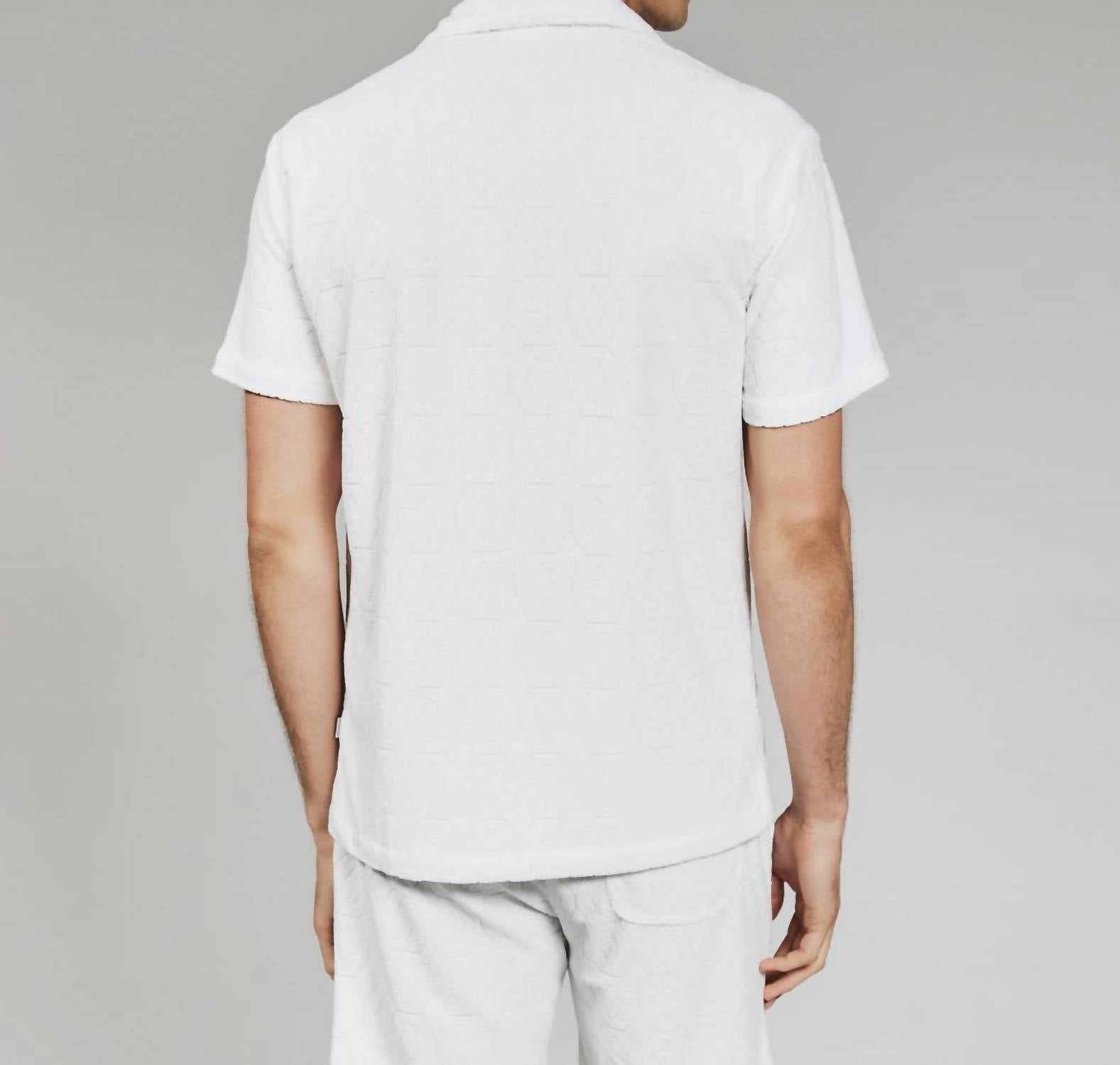7Diamonds - Ponce Terry Cloth Camp Shirt