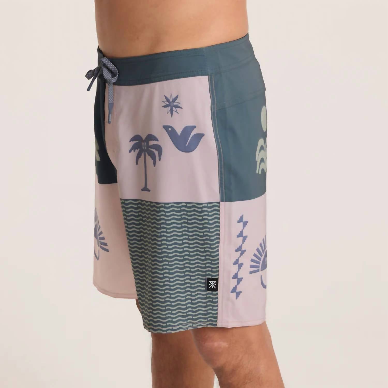 ROARK Passage Board Shorts in multi color - men's swimwear - view 7