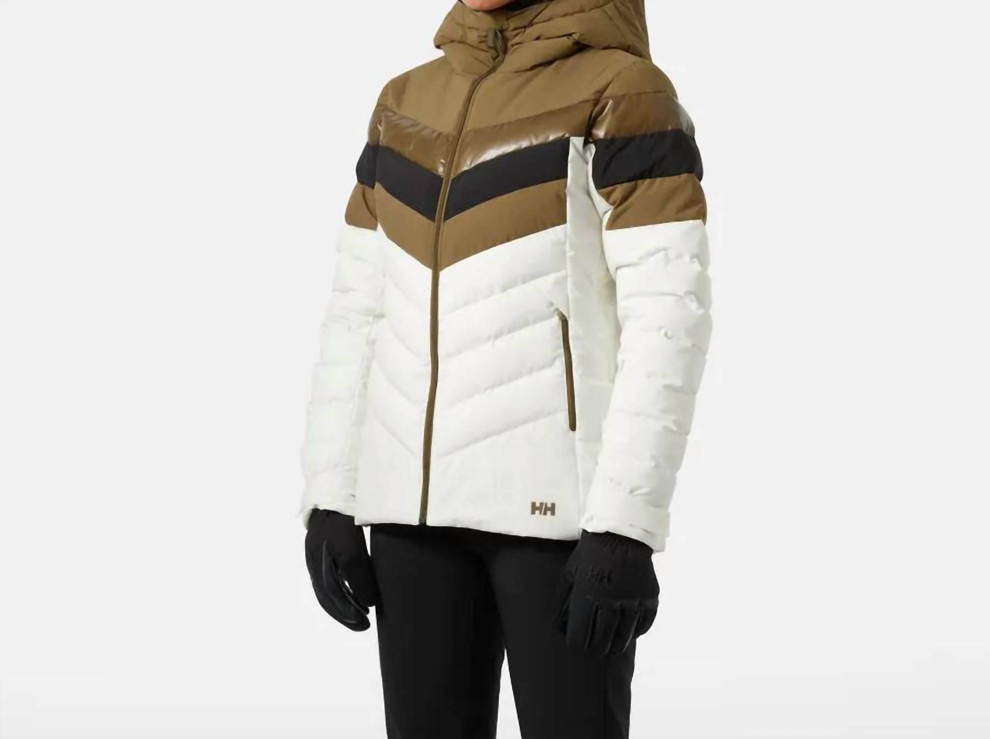 Helly Hansen Imperial Puffy Jacket in sepia - women's jacket