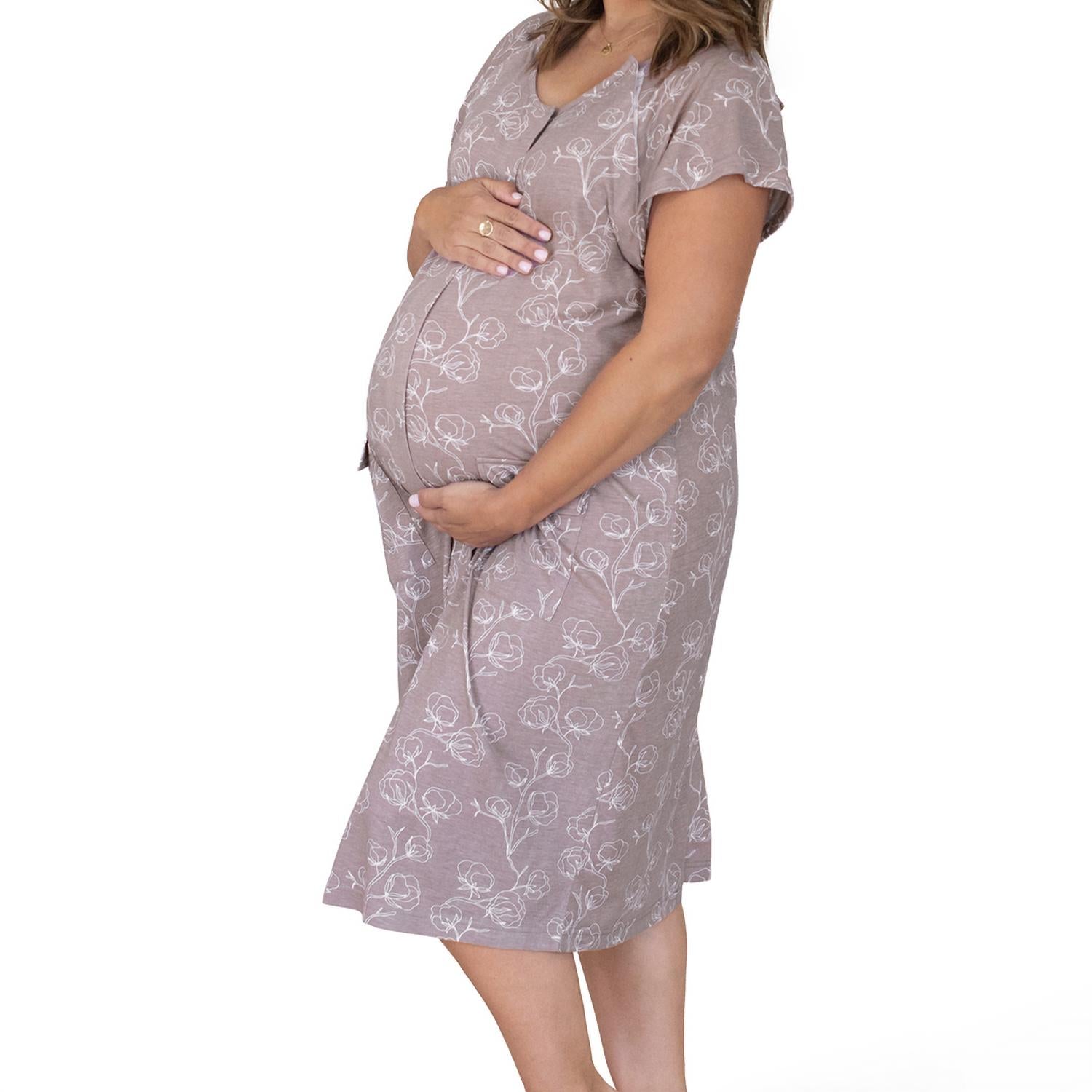 Kindred Bravely - Universal Labor, Delivery & Nursing Gown