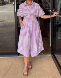 Bishop + Young - Maude Waist Detail Shirtdress