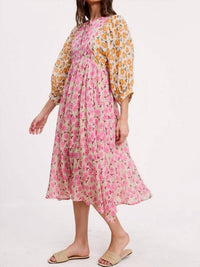 Ultramarine - Payton Blossom Midi Dress