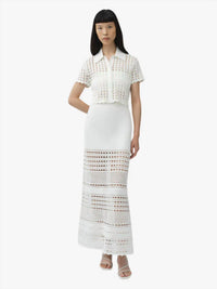 Simkhai - Arlan Open Stitch Camp Shirt