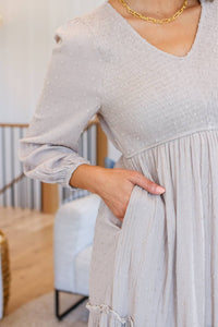 Hayden La - Easy Come, Easy Go Tiered Midi Dress