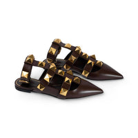 Valentino - Women's Rockstud Detail Pointed Toe Pumps