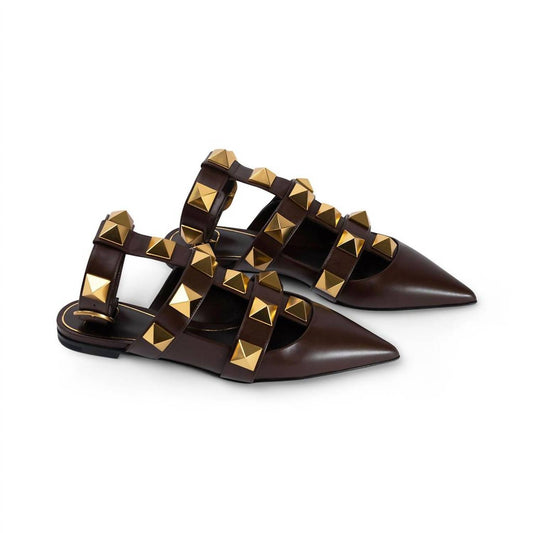 Valentino - Women's Rockstud Detail Pointed Toe Pumps