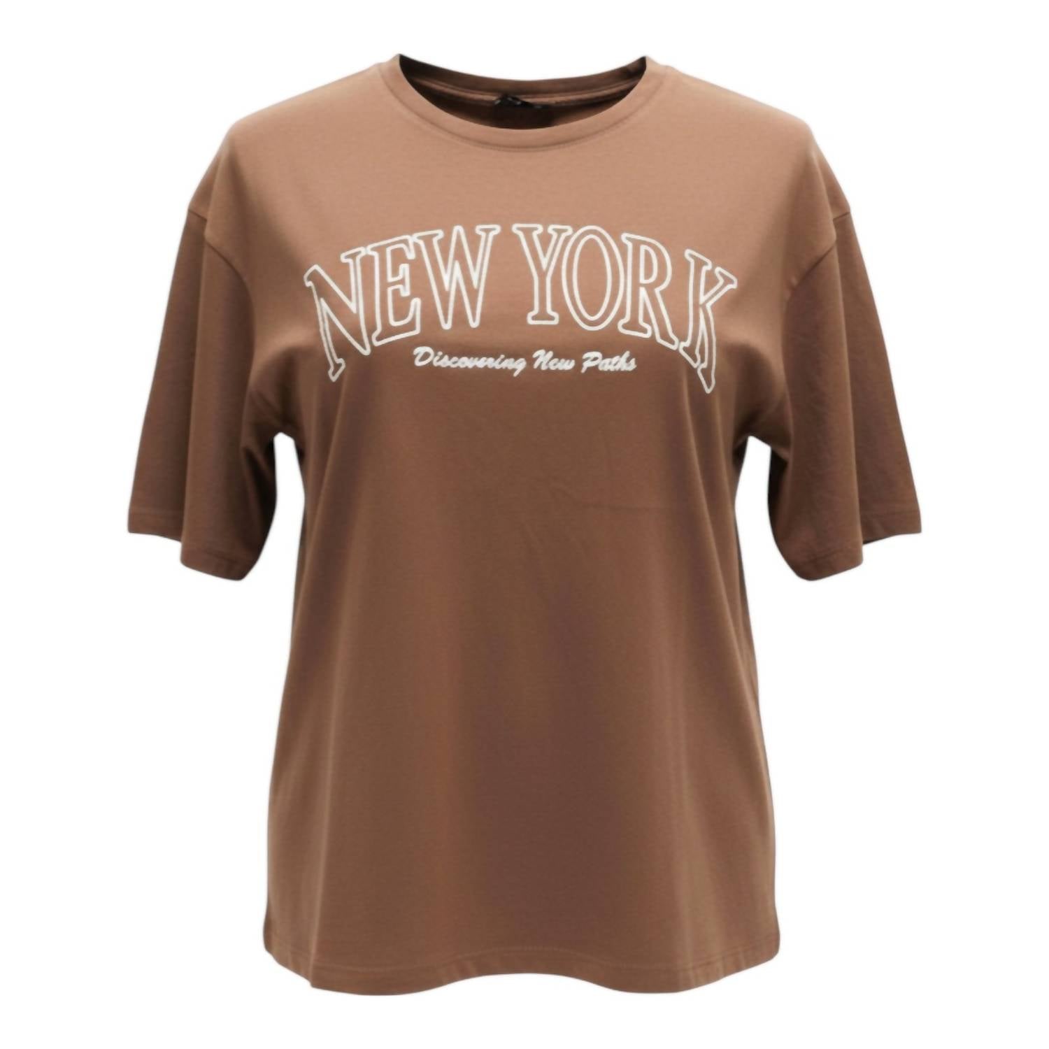 Ambar - New York City Logo Relaxed Fit T-shirt