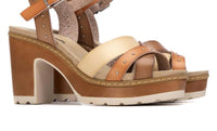 Xti Women's Ankle Strap Sandals in beige - women's sandal - view 4