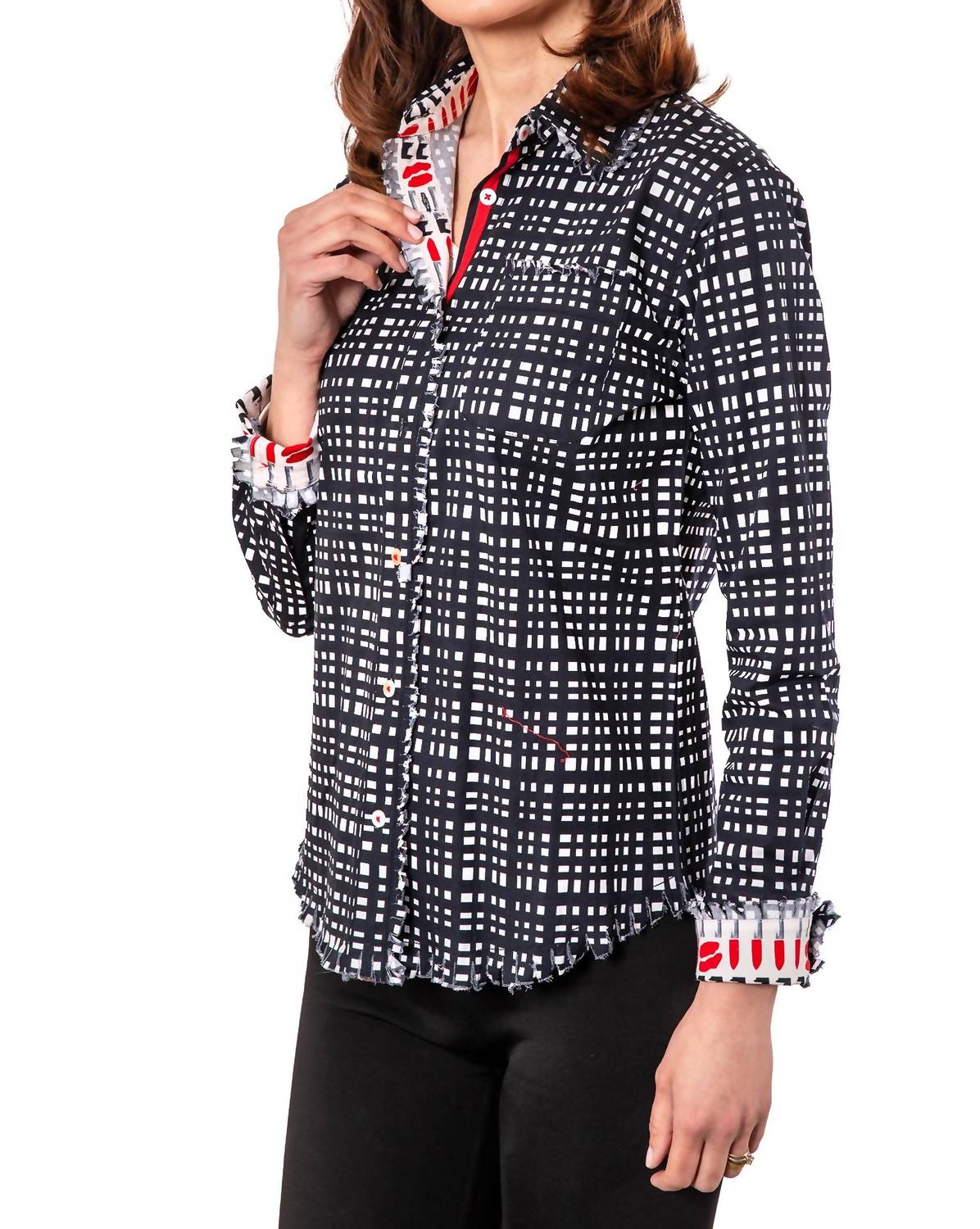 Dizzy-Lizzie - Gride Cape Cod Top