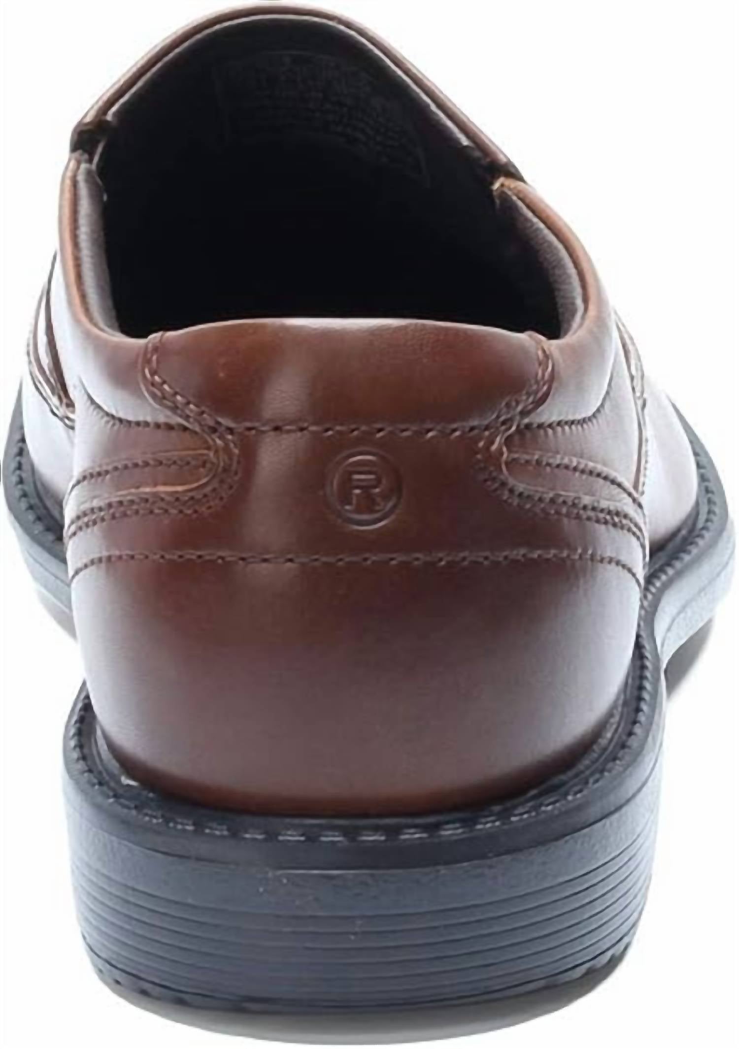 ROCKPORT Men's Sherwood Bike Toe Slip-on in tan - men's loafer - alternate view