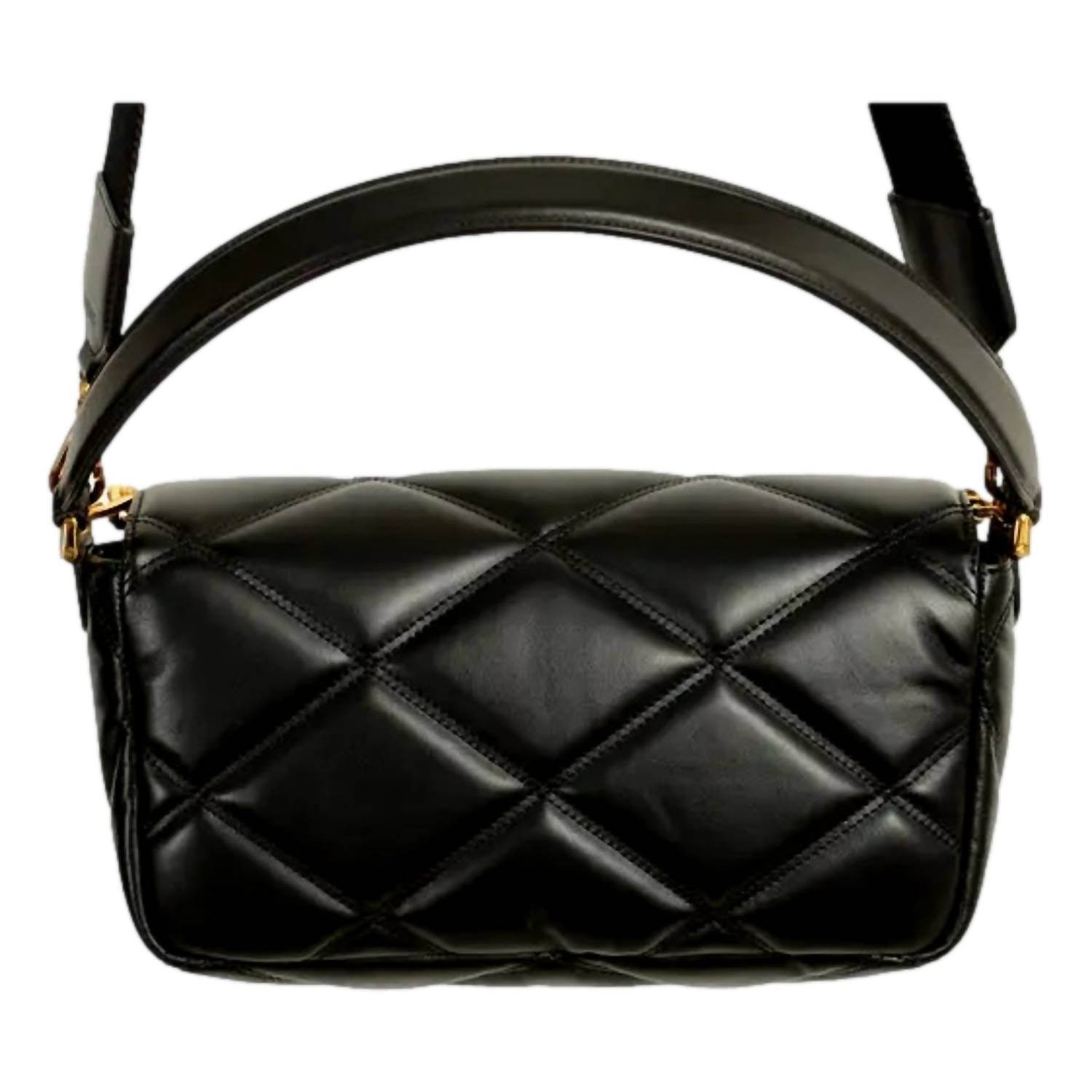 Versace - Women's La Medusa Chain Quilted Calfskin Leather Crossbody Bag