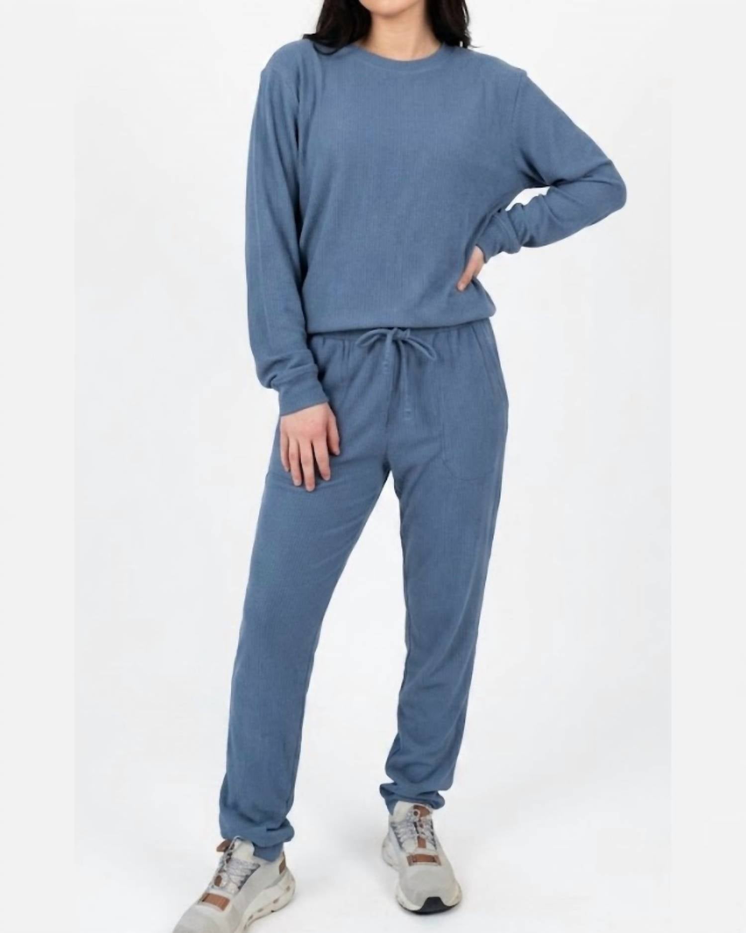 Michelle Mae - Corrine Ribbed Joggers