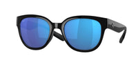 Costa Del Mar Women's Salina Sunglasses in black blue mirror - women's accessory