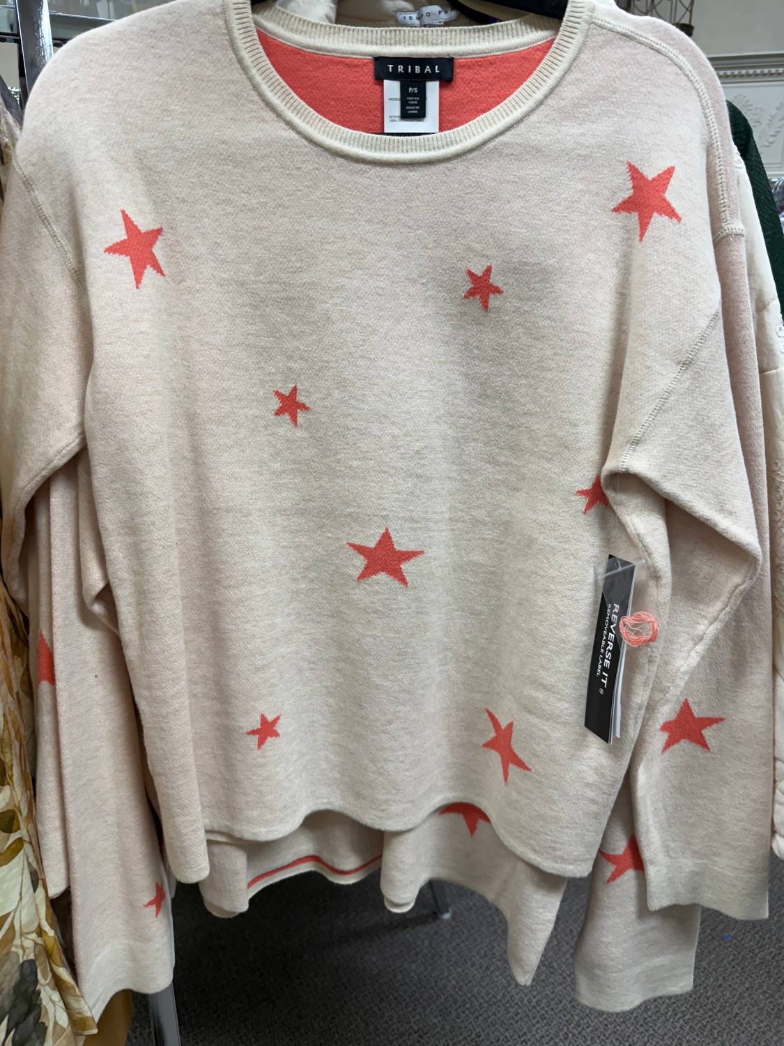 Tribal - Reversible Cotton Sweater