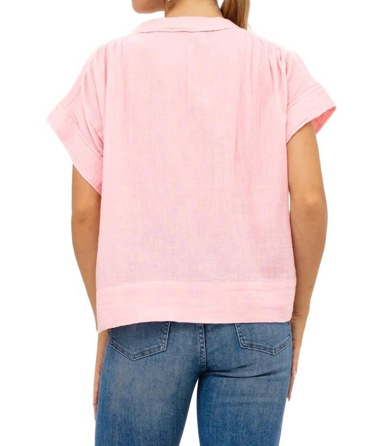 Oliphant - ROLL SLEEVE TOP