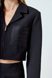 Endless Rose - Sequins Combo Jacket