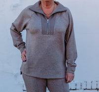 Spanx - Airessentials Brushed Half Zip Tunic