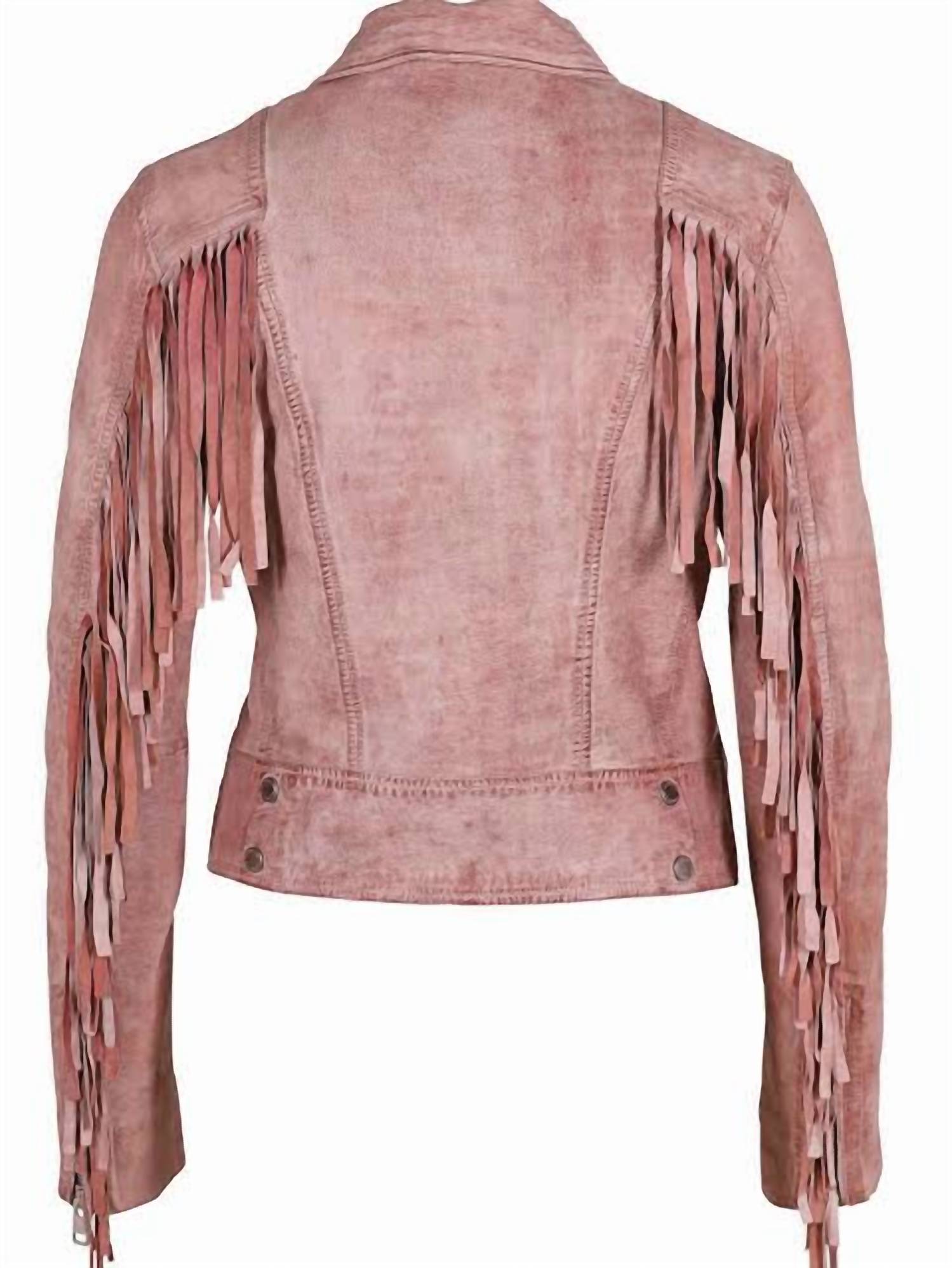 Mauritius - Zoe Rf Leather Jacket