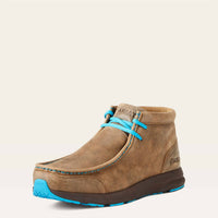ARIAT Men's Spitfire Shoe in brown bomber blue - men's boots