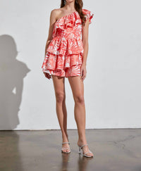 Do+Be - Sunset In Paradise One Shoulder Romper