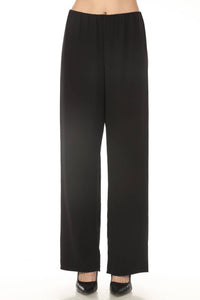 Joseph Ribkoff - Pull On Twill Wide Leg Pants