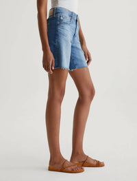 AG Jeans Ex Boyfriend Short in iris - women's shorts - detail view
