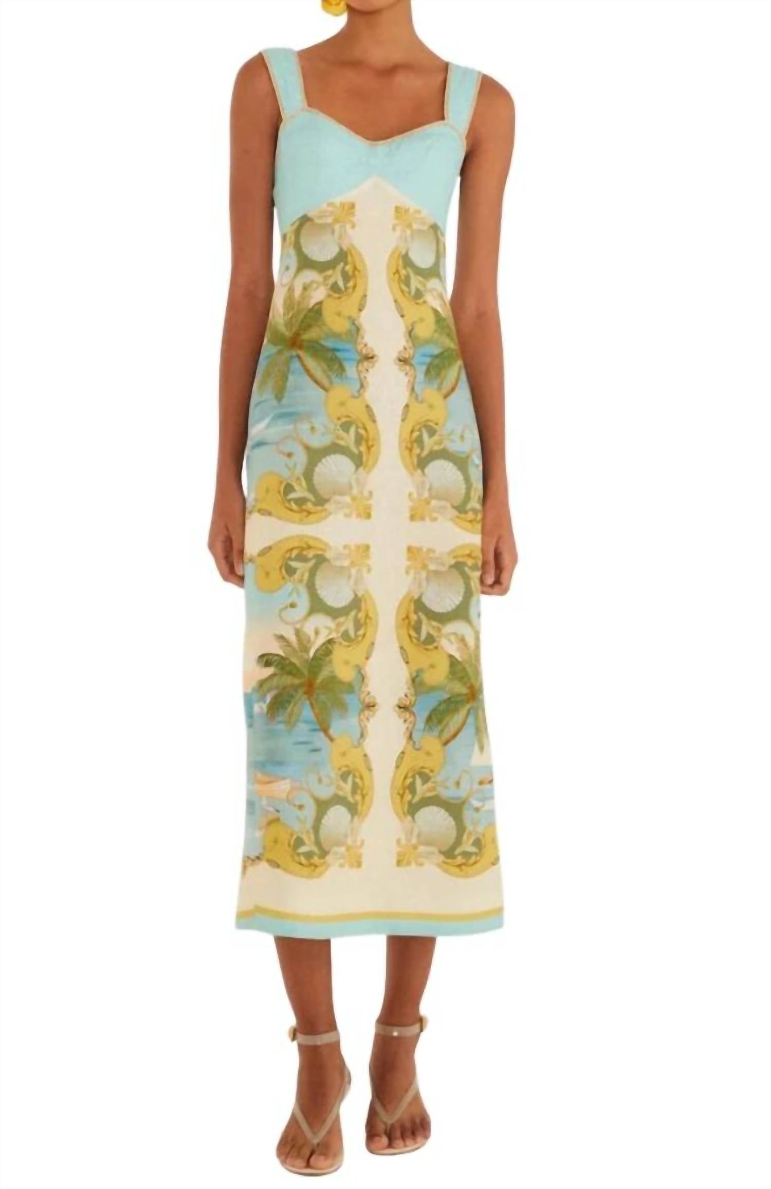 Farm Rio - Sleeveless Maxi Dress