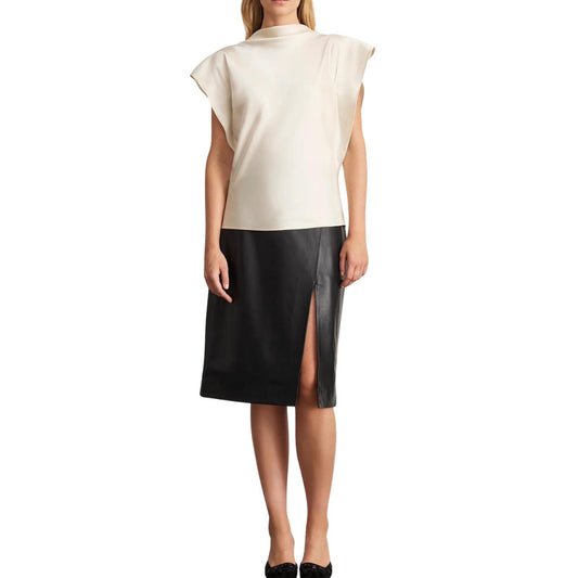 Tanya Taylor - Amance Leather Skirt