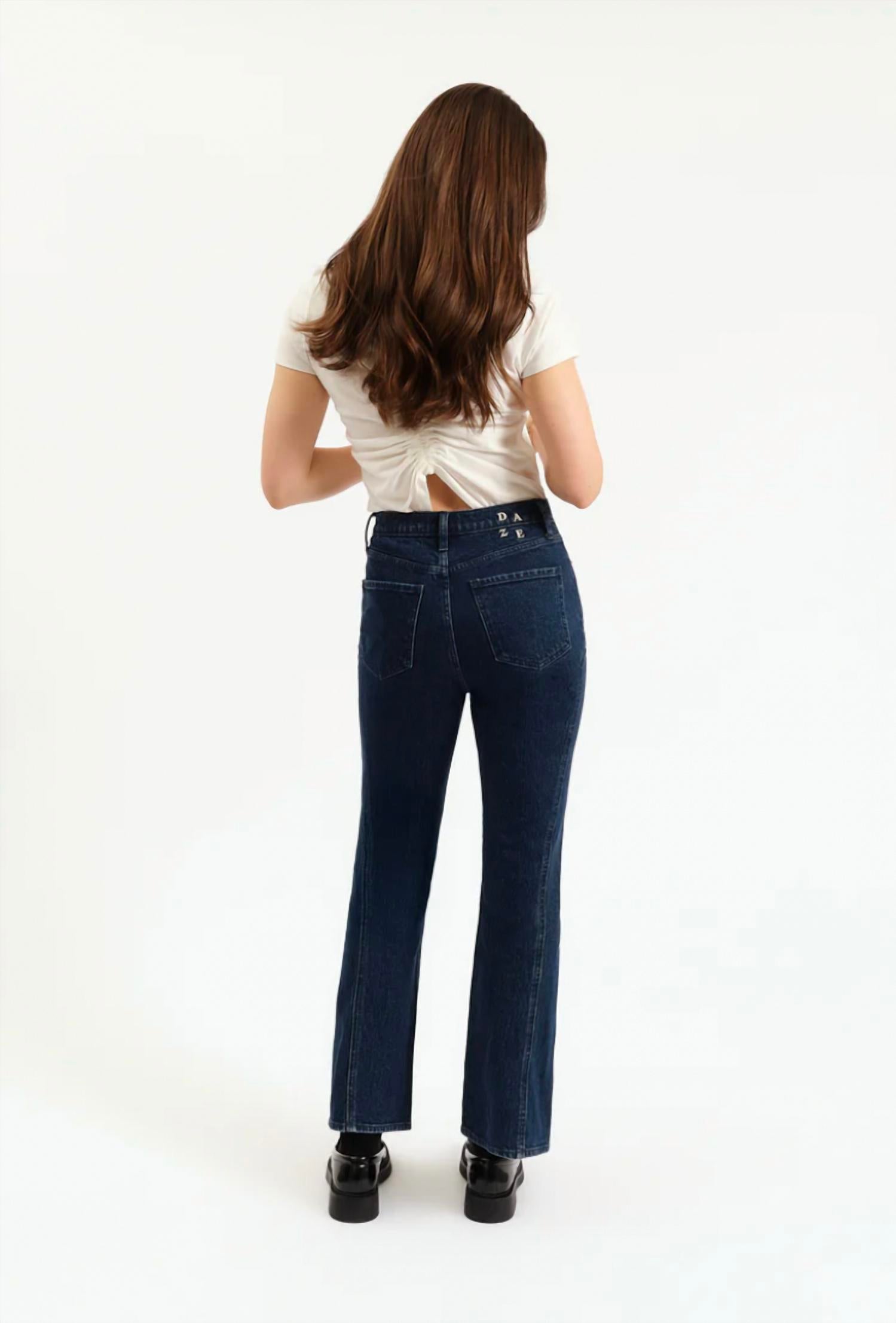 Daze - Soho High Rise Ankle Flare Jean