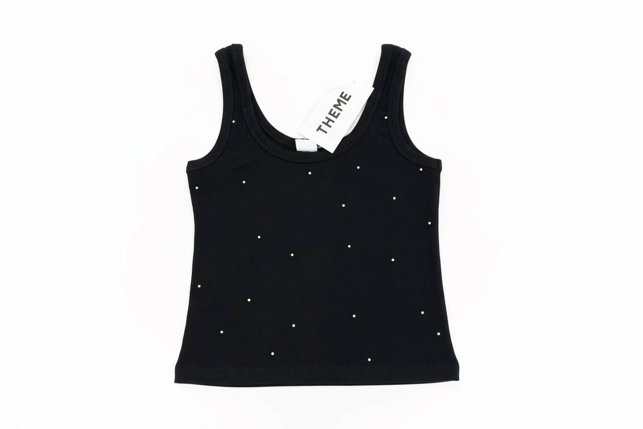 Theme - Girls Stella Studded Tank