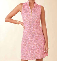 Spartina 449 - SERENA HALF-ZIP PIQUE DRESS