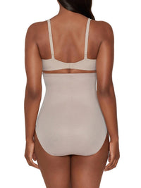 Miraclesuit Shape With Edge Hi-waist Brief in stucco - women's intimate - detail view