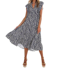 Umgee - Women's Tropic Drift Midi Dress