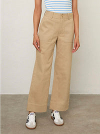 Margaret O'Leary Paige Pant in cafe - women's pants