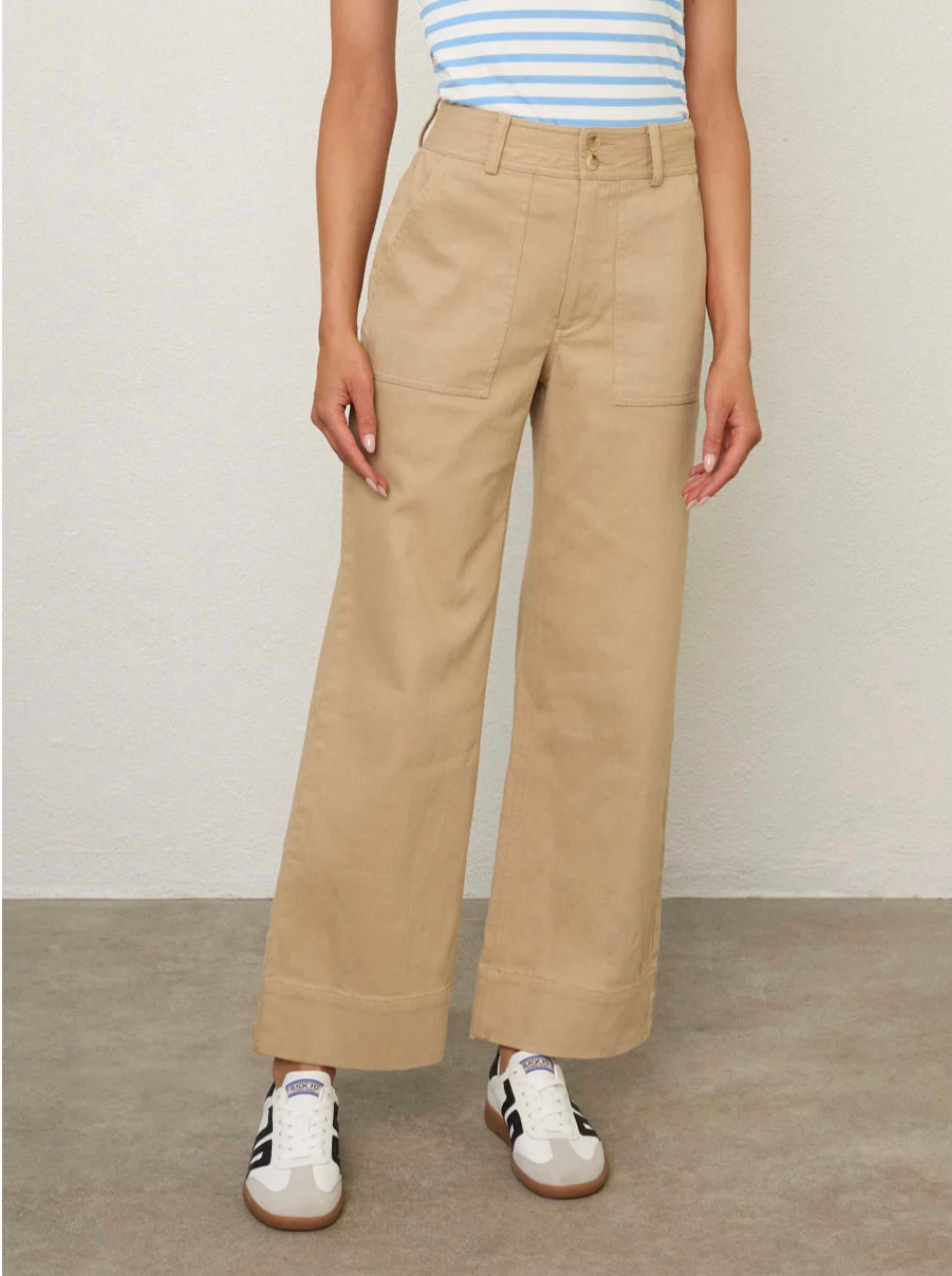 Margaret O'Leary Paige Pant in cafe - women's pants