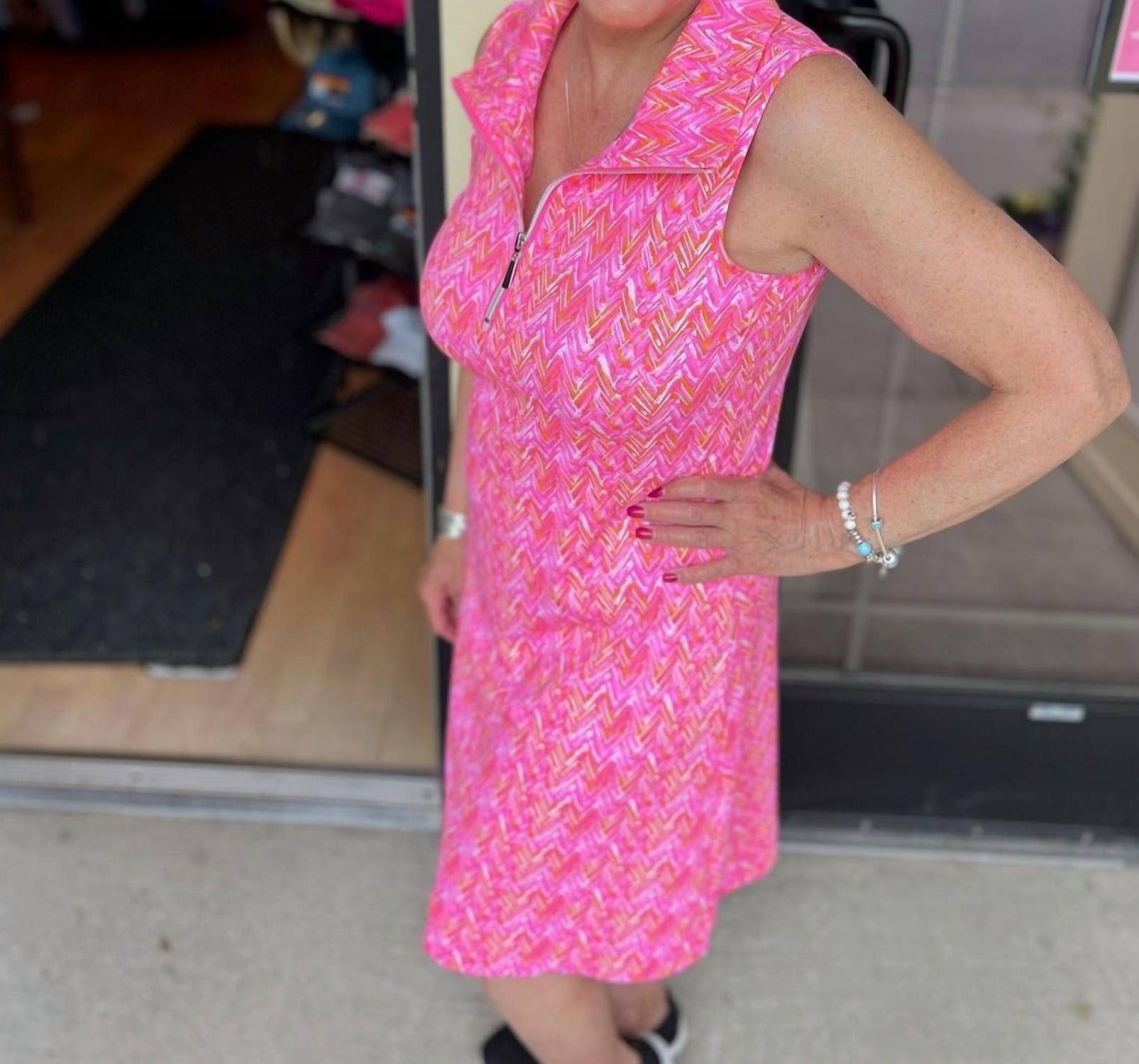 Lulu-B - Sleeveless Swing Dress