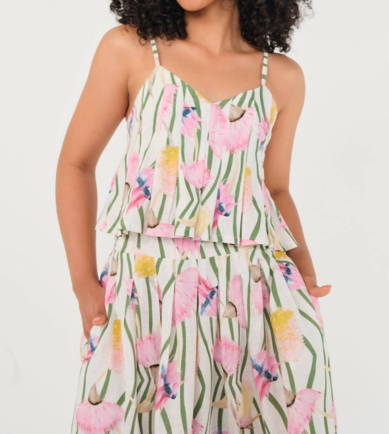 The Lulo Project - Reef Cami Style Top