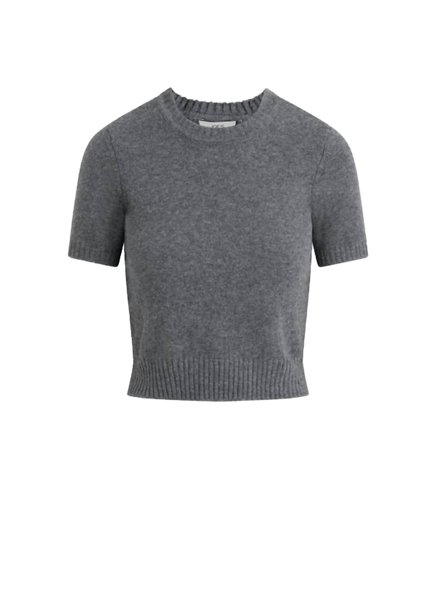Joe'S Jeans - Steph Shrunken Short Sleeve Sweater